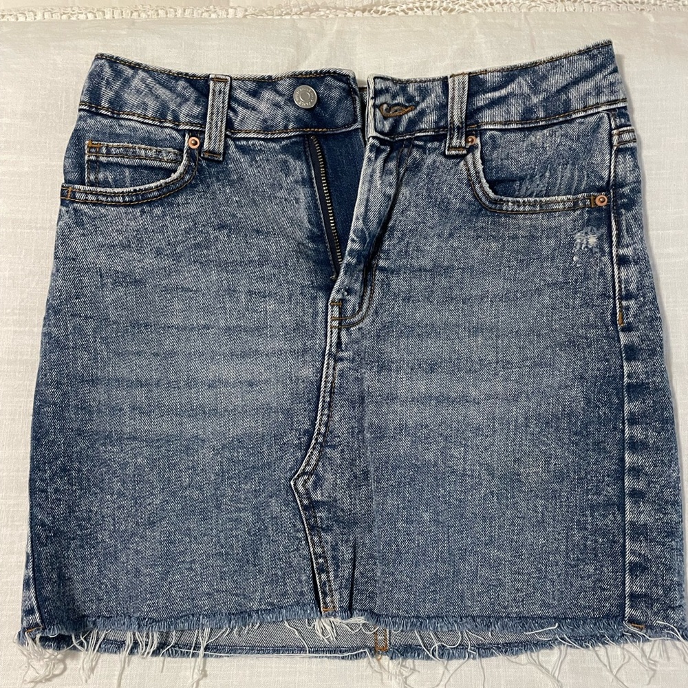 Wild Fable Blue Denim Skirt